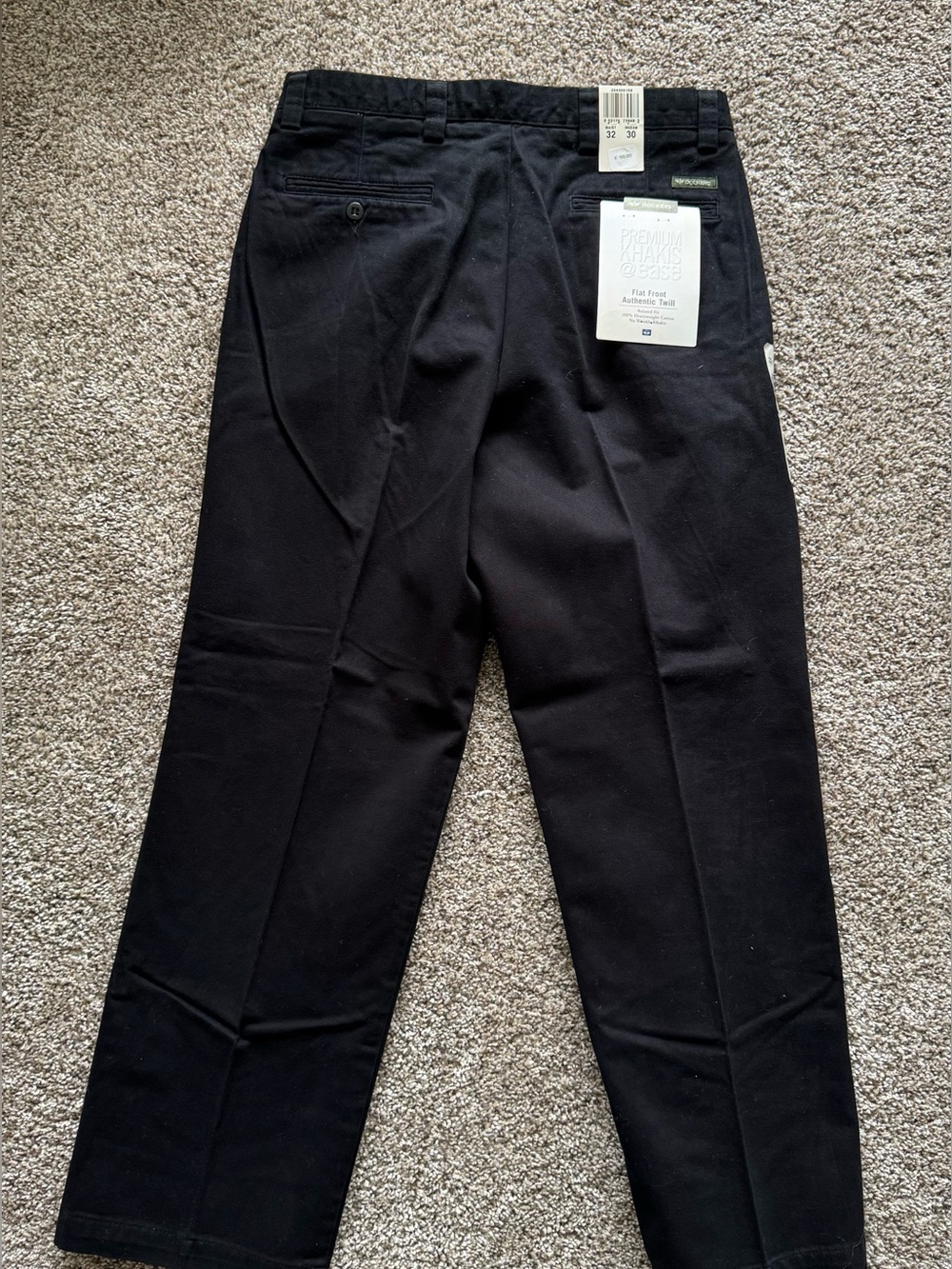 Dockers Black Women's Dress Pants Straight Leg